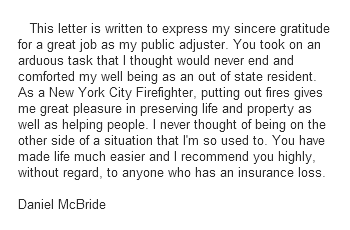 Public Adjuster Ocean County NJ